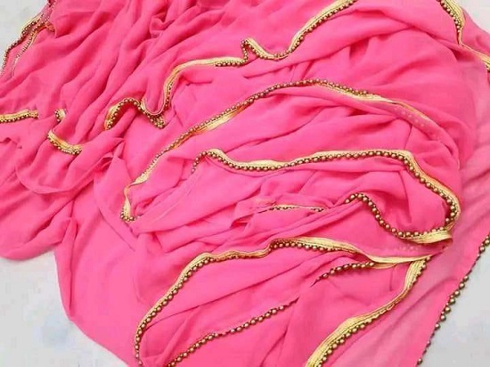 Georgette High Quality Stylish Fashionable & Elegant Design Saree
